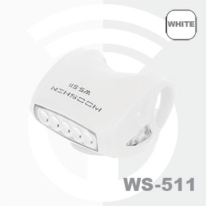 경량7구 실리콘LED(자전거용) (WS-511)흰색