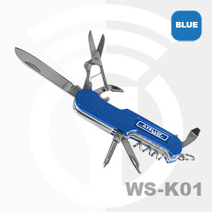 벨로프 7P 다용도 맥가이버칼(WS-K01)파랑